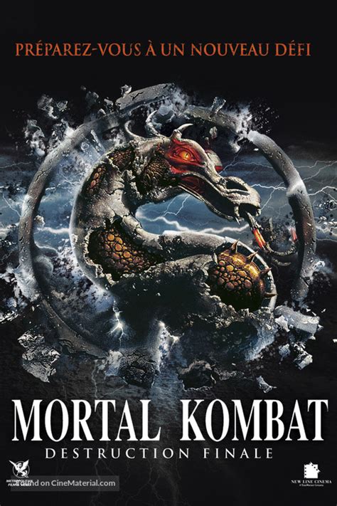Mortal Kombat Annihilation French Dvd Cover