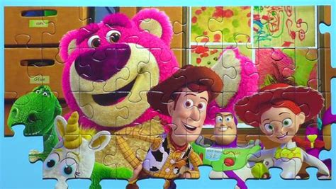 Learn Puzzle Toy Story Potato Head Woody Buzz Lightyear Jessie Play