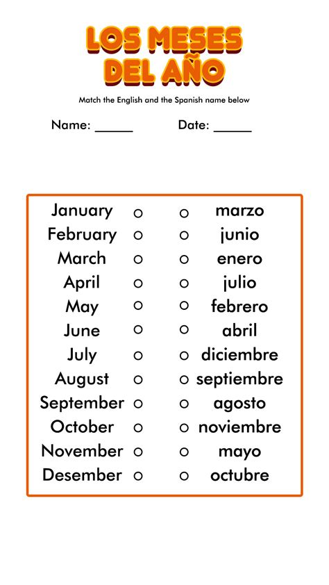 10 Learning The Months Of The Year Worksheet Free Pdf At