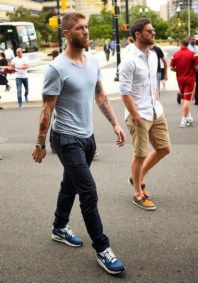 Football Players Style Sergio Ramos And Xabi Alonso Style
