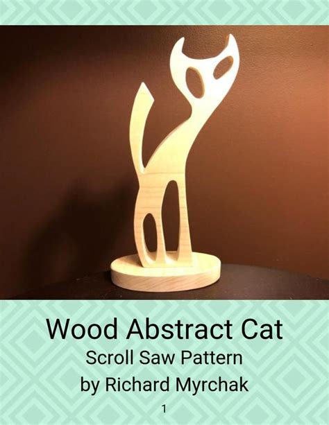 Wood Cat 2 Scroll Saw Pattern Etsy Scroll Saw Patterns Cross