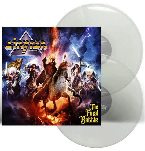 Stryper The Final Battle 2xlpcrystal Clear Vinyl Nordic Mission