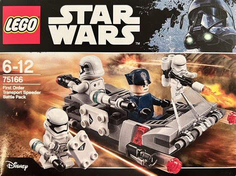 Lego Star Wars 75166 First Order Transport Speeder Battle Pack Nh Toys