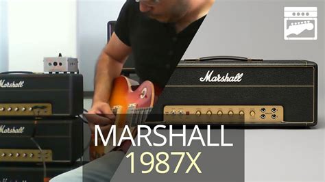 Marshall 1987x Plexi 50 Amp Demo Youtube