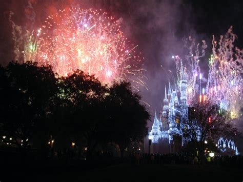 New Years Eve Fireworks In Magic Kingdom Photo