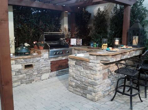 Outdoor Kitchen And Living Modern Patio Nashville By Embers Grill Fireplace Store