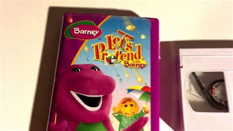 Barney Lets Pretend With Barney Dvd