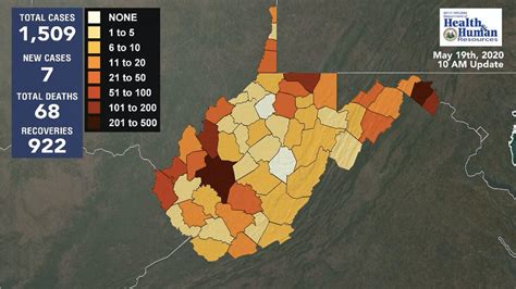 West Virginia Reports 7 New Cases Of Covid 19 Bringing Total Count To