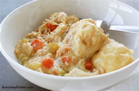 Our Slow Cooker Chicken And Dumplings Recipe Is Super Easy And Yummy