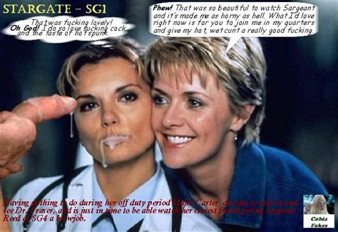 Post 1781904 Amanda Tapping Cobia Fakes Janet Fraiser Samantha Carter Stargate Stargate Sg 1