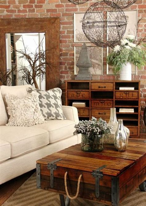 40 Best Rustic Chic Living Room Ideas And Designs For 2021