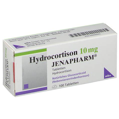 Hydrocortison 10 Mg Jenapharm Tabletten 100 St Shop