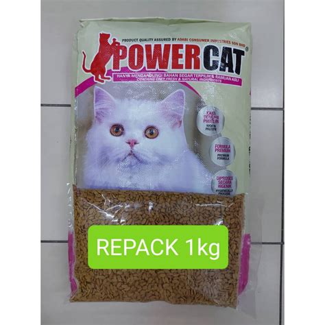 Buy Power Cat Kitten Original 7kg 1kg Repack Cat Food Makanan Kucing