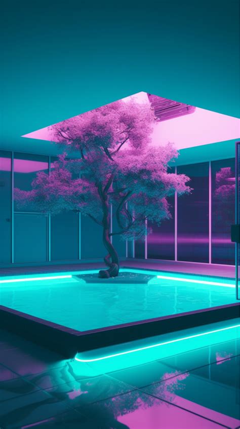 Vaporwave Synthwave Liminal Space Wallpaper Aesthetic Rooms Bad Girl