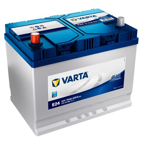 Battery Varta E24 70ah Varta From 70ah To 80ah