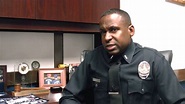 LAPD Lieutenant Davenport receives a Purple Heart Medal - YouTube