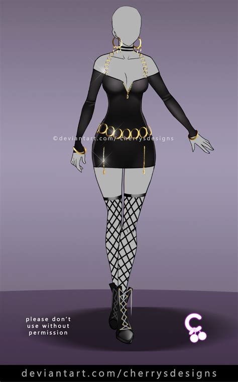 Closed 24h Auction Outfit Adopt 1244 By Cherrysdesigns On
