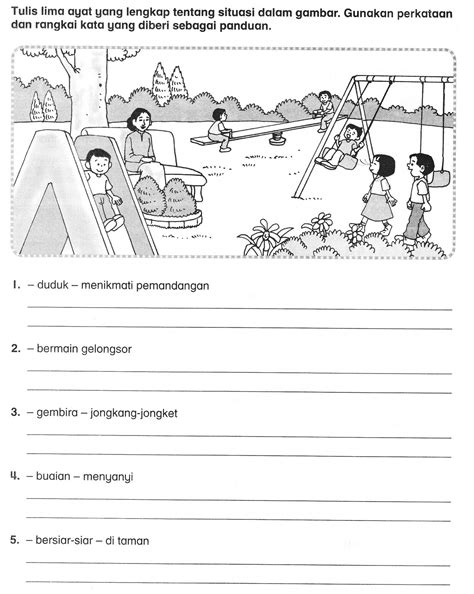 Ujian 1 bahasa malaysia tahun 5 kertas 1 nama: Bahasa Malaysia Tay Bee Wah D20102044879 EL- K04