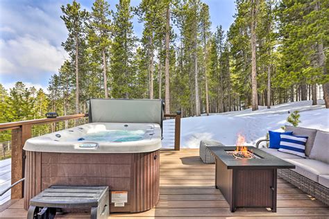 Modern Private Mtn Retreat W Hot Tub And Fire Pit Home Rental In Evergreen