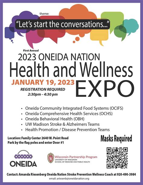 Oneida Nation 1st Annual Oneida Nation Health And Wellness Expo