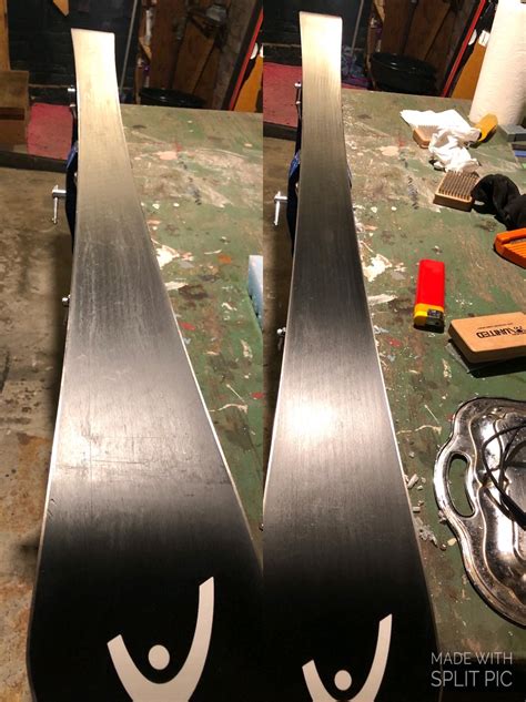 Once it had dried, i used general finishes java gel stain over the existing finish, and then sealed it. Before and after a fresh wax & edge tune. Any tips for ...