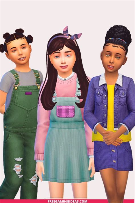 Sims 4 Child Hair Cc Sims 4 Cc Kids Clothing Kids Clothes Boys Sims 4