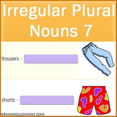 4th standard singular and plural / 16 best images of singular and plural noun worksheets. Irregular Plural Nouns 7 | Year 4 English | 4th Grade Grammar