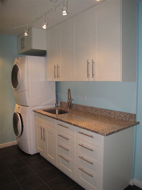 Cabinet included 23.6 x 19.7 free standing laundry sink with faucet. Laundry Room Cabinets IKEA - HomesFeed