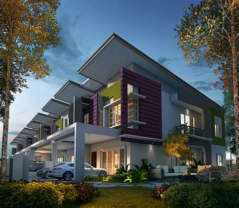 New launch property in kuala lumpur, pj, selangor. Semanja-Park-Terraces-Kajang-Double-Storey-House | New ...