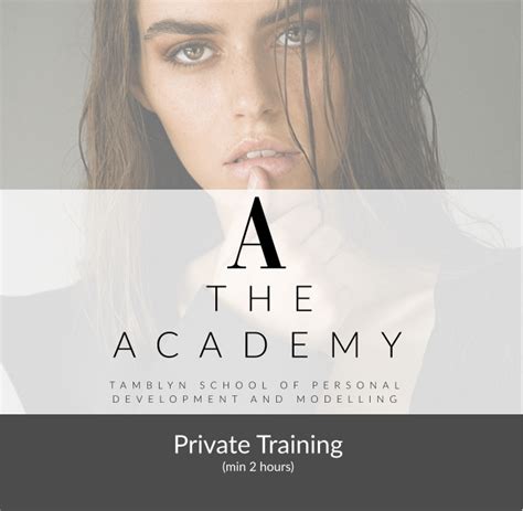 Academy Model Training Courses — Tamblyn Model Management