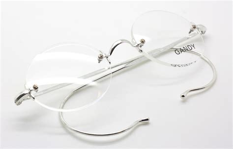 The Old Glasses Shop Oval Rimless Spectacles With The Added Advantage Of Saddle Bridge And
