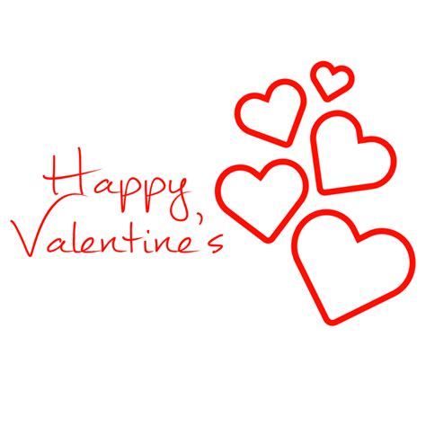 Feliz Día De San Valentín Corazones Png Transparente Stickpng