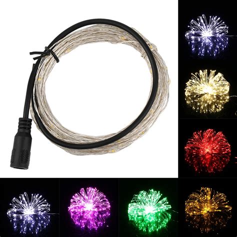 10m33ft 100led Silver Wire String Electric Component Fairy Light 12v