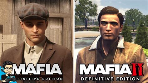 Mafia 1 Vs Mafia 2 Definitive Edition Graphics Comparison Youtube