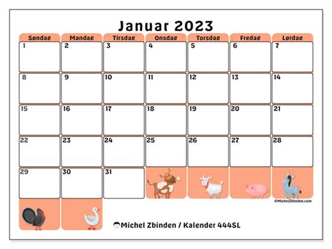 Kalender Januar 2023 Til Print “444sl” Michel Zbinden Da