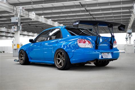 06 07 Subaru Wrx Sti Gdhawkeye Wide Body Fender Flare Battleaero