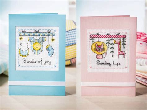 10 Baby Announcement Cross Stitch Patterns