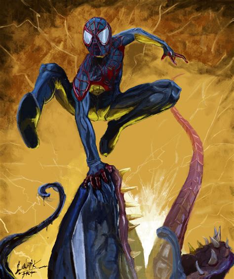 Spiderman Vs Venom By Artoflunatik On Deviantart