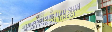 Sekolah ini didirikan pada 16 juni 2003 saat 84 orang siswa tingkatan 4 dari seluruh. SM Sains Alam Shah, Sekolah Asrama Penuh in Bandar Tun Razak