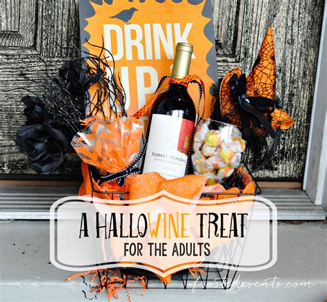Halloween can be a scary time, but not always because of crafty. DIY HalloWINE Treat for Moms- You've Been BOOed