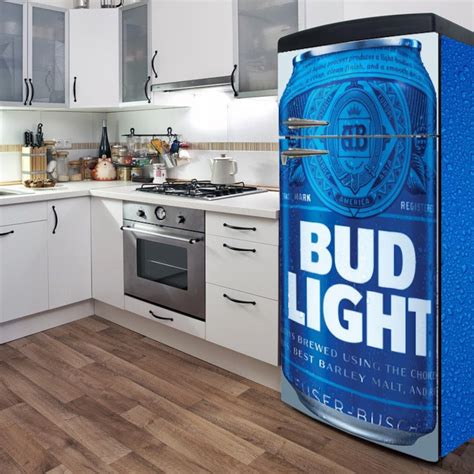 Indesignassociates Bud Light Fridge Wrap