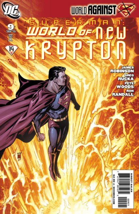 Superman World Of New Krypton 9b Dc Comics Comic Book Value And