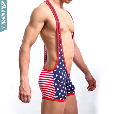 New Sexy Mens Bodysuit Gay Penis Pouch Man Jumpsuit Cotton Wrestling Suit Brand Bodybuilding