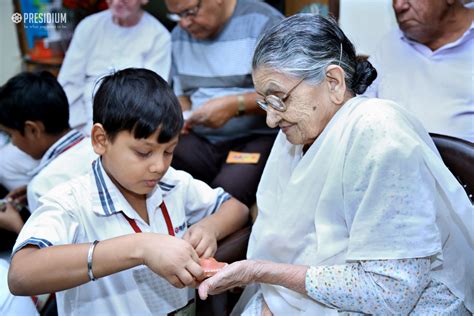A Visit To Old Age Home Leave Deep Impressions On Presidians