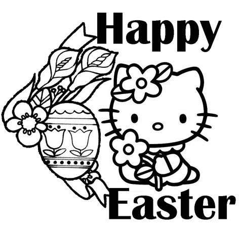 Easter coloring pages is a new coloring book, which contains beautiful and amazing easter drawing. Hello Kitty Easter Coloring Pages | Hello Kitty Forever