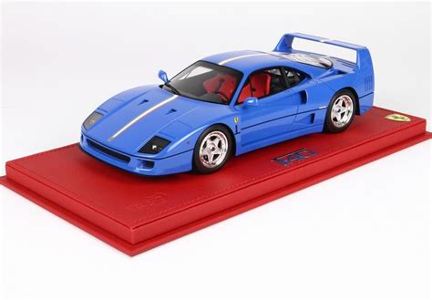 118 Bbr Ferrari F40 1992 Italian Flag 【mr Bbr Makeup Looksmart Dandgなど