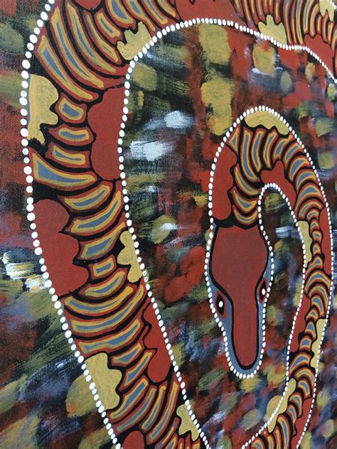Contemporary Aboriginal Painting Cafiero Select Home