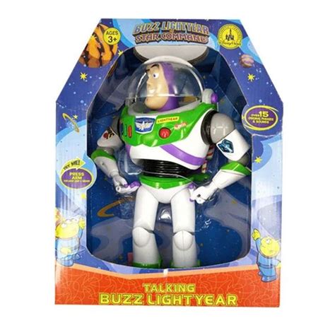 Disney Pixar Toy Story 4 Buzz Lightyear Can Talk Sound And Light Toys
