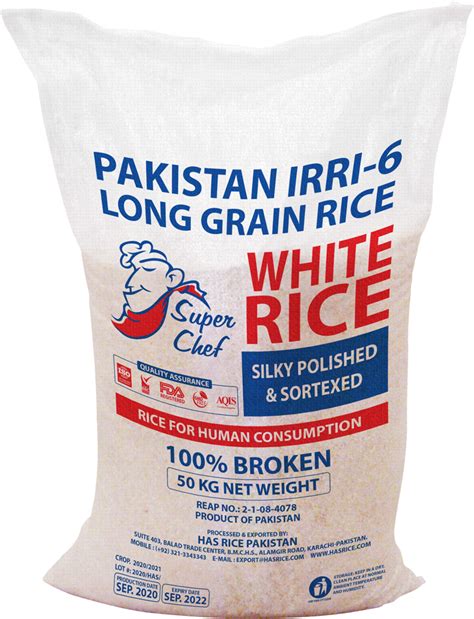 100 Broken Rice Exporters Irri6 White Rice From Pakistan Has Rice