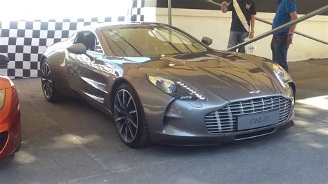 Aston Martin 177 One 77 Arriving At Goodwood Festival Of Speed 2021